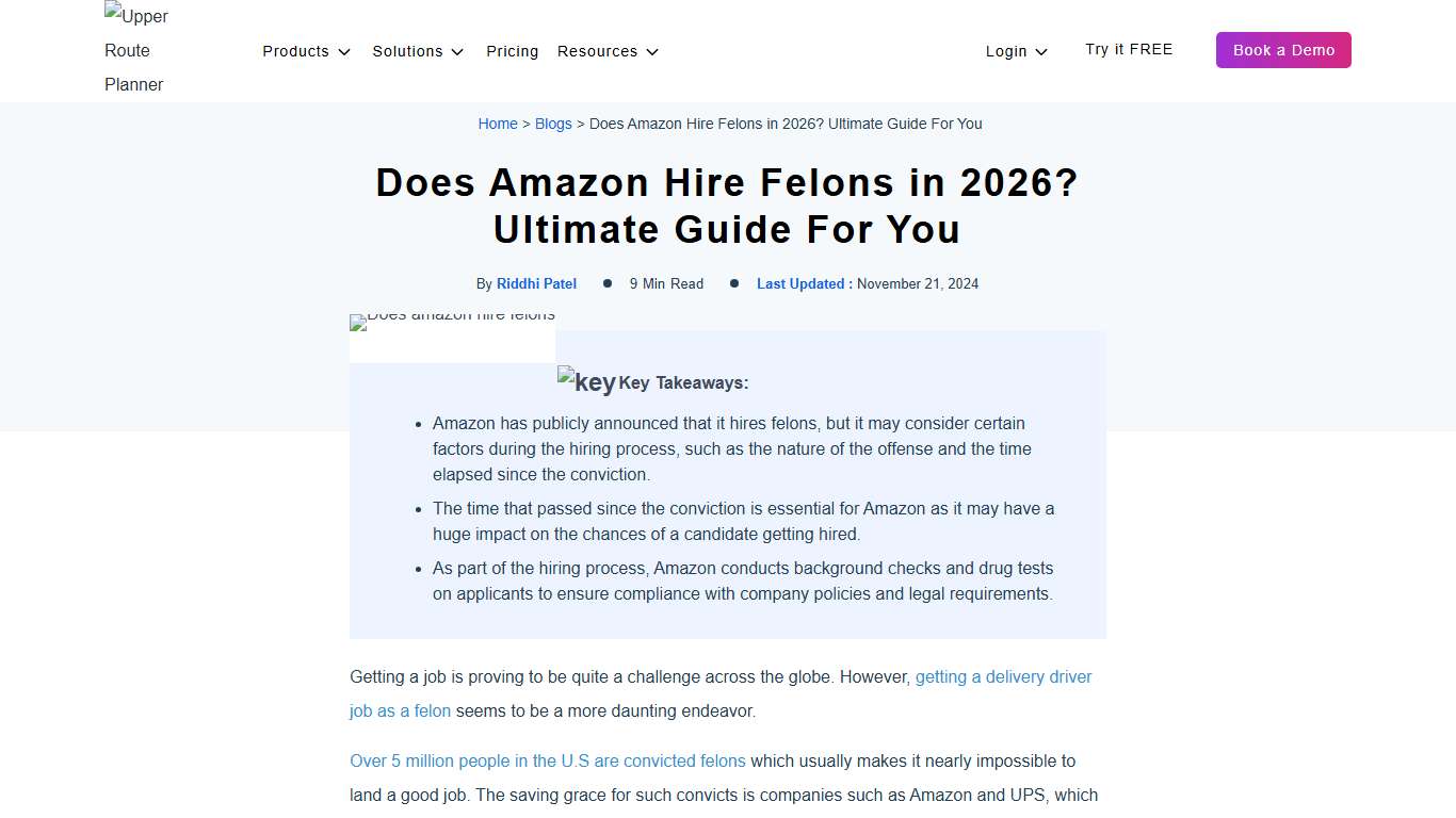 Does Amazon Hire Individuals with Criminal Records? (Know Here)
